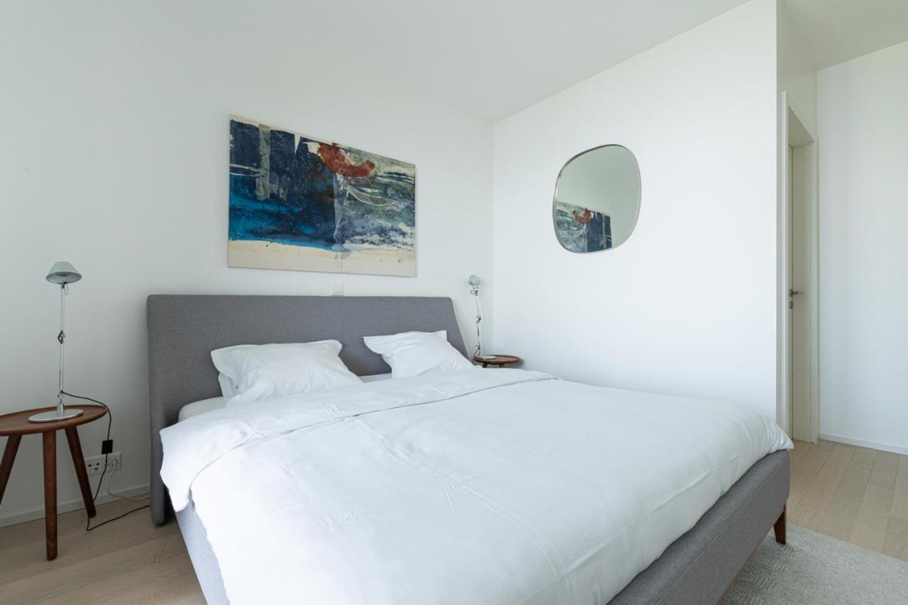 Les Terrasses De Lavaux 1 - Appartement De Luxe Avec Vue Panoramique Et Piscine Puidoux 외부 사진